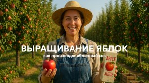 Производство сока: как выращивают сочные яблоки 🍎🍏