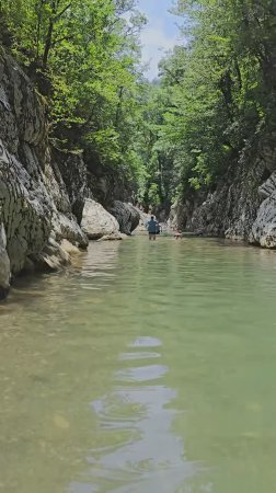 В каньоне Чёртовы ворота в Краснодарском крае