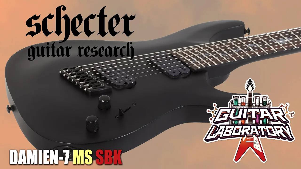 Электрогитара 7 струн SCHECTER DAMIEN-7 MS - с мультимензурой