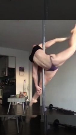 Стриптиз, рыжая бестия, стрип пластика, пилатес, шикарное тело