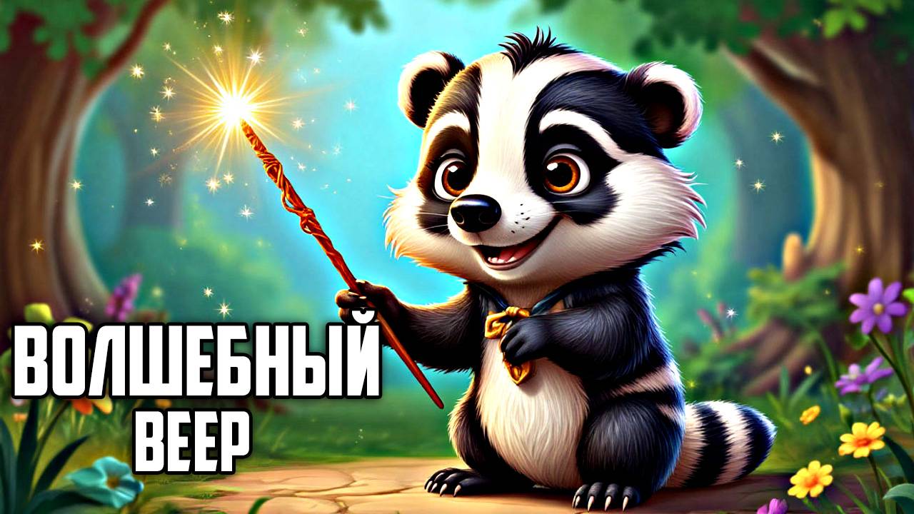 Сказки для детей | аудиосказки | детские сказки| Барсук и Волшебный Веер| добрые сказки|