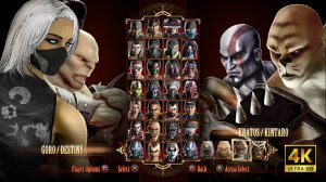 Игра за Destiny & Goro в Mortal Kombat Komplete Edition на PC Expert в 4K