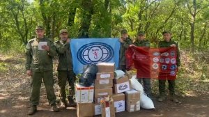 Доставлен очередной гуманитарный груз нашим бойцам, участникам СВО