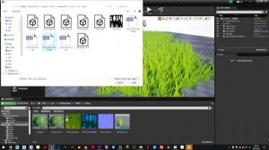 123、植物6 草、花小植物模型、UE材质制作1