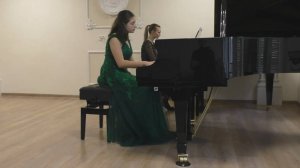 Виниченко Лилиана и Никитченко Алена Сергеевна. Шостакович. Концертино a-moll