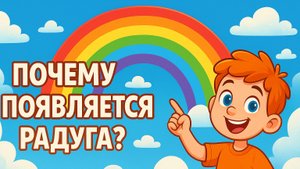 ПОЧЕМУ ПОЯВЛЯЕТСЯ РАДУГА?🌈УДИВИТЕЛЬНЫЕ ФАКТЫ О РАДУГЕ🌈 Детская Познавательная История Для Детей |