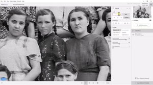 Как улучшить старую портретную фотографию с помощью фильтров фотошопа и придать ей эффект сепии необ