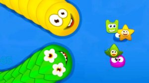 Slither.io ГИГАНТСКИЕ ЗМЕИ И ЭПИЧНЫЕ БИТВЫ 🔥😱