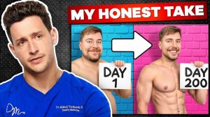 Доктор Реагирует На Видео MrBeast о Похудении | Doctor Mike