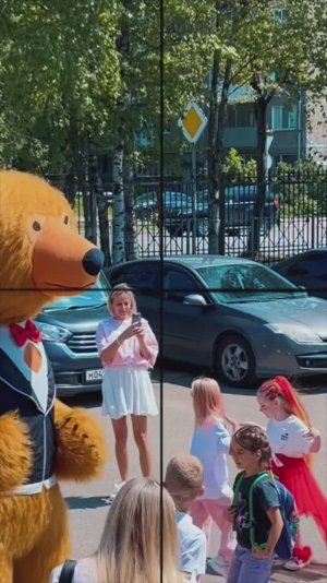 Приехали с Милой на отчетный концерт