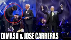 МАЭСТРО ПРОЩАЕТСЯ СО СЦЕНОЙ / ДИМАШ И JOSE CARRERAS (КАЗАХСТАН, АСТАНА) РЕАКЦИЯ