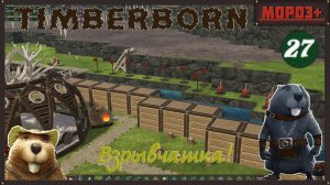 ✅ Timberborn ✅ Боброво №27 Взрывчатка!