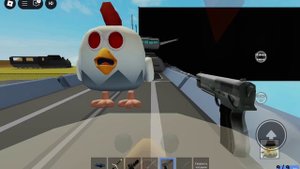 Играю в чикен ган но в роблоксе