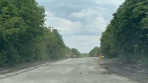 Ведётся ремонт дороги на Макеевской объездной