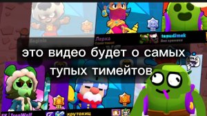 Тупые тимейты