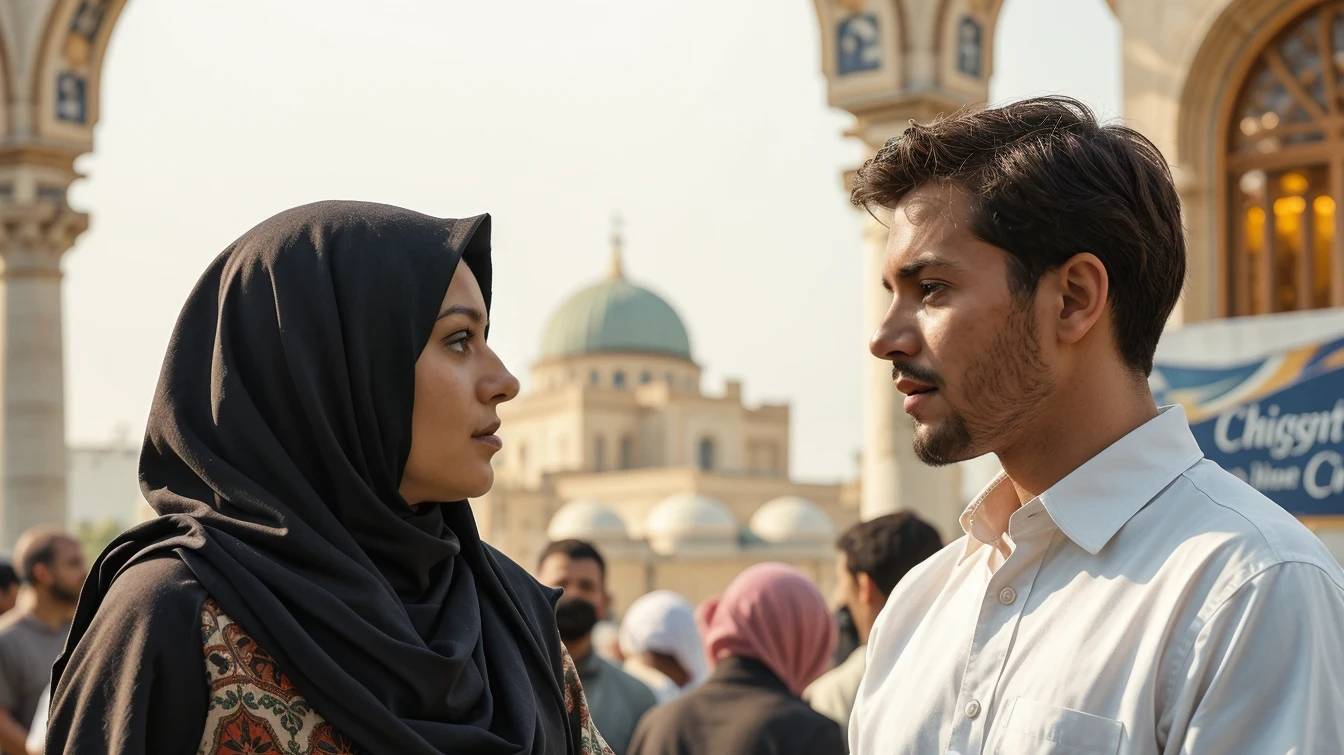 Беседа с мусульманкой. Первая встреча смотреть онлайн