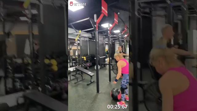 Милованова Ольга,член клуба ТФ Жулебино,55 повторов