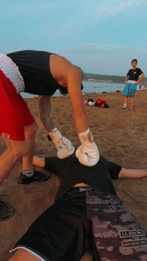 Спорт бокс море утро