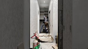 2025.06.23 Как собрать шкаф своими руками одному, встроить в нишу, прикрепить к стенам, навесить и о