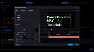 Основы 21 Титры Расширенное редактирование Cyberlink PowerDirector 2025