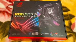 Обзор и сборка ASUS ROG STRIX Z490-E GAMING, INTEL Core i5 10400F, Kingston HyperX Predator RGB