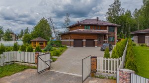 Уютный дом с террасой, баней и гриль-домиком