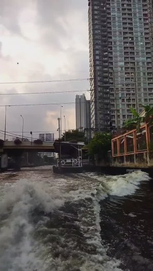 бангкок. каналы клонги คลอง ч.8 вечереет กรุงเทพฯ bangkok channels