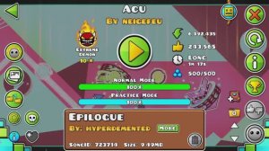 ACU By neigefeu | первый экстрим демон