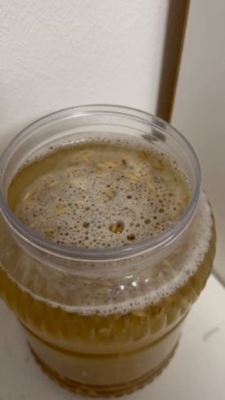 Рецепт вкусного овсяного кваса. #квас