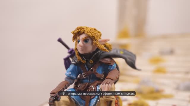 Как слепить Линка из Зелды. Гайд от North of the Border в автоматическом переводе. смотреть онлайн