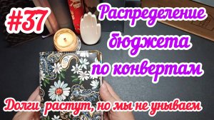 #37 Распределение бюджета по конвертам/Долги растут,но мы не унываем 27.06.25