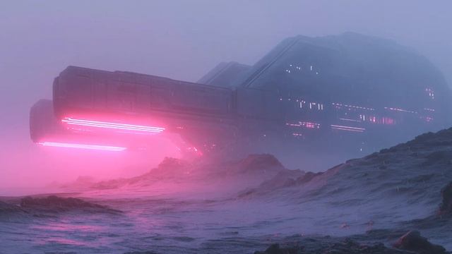 EMBER COLUMNS 1 Hour Sci-fi Ambience for Study and Relaxation