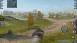 World of Tanks Blitz "VK 30.01 (D)" - взял мастера (android)