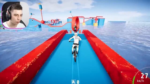 ГЛЕНТ ЭКСТРЕМАЛЬНЫЕ 24 ЧАСА НА BMX ЧЕЛЛЕНДЖ ! СУПЕР ВЕЛОСИПЕДИСТ  ОЧЕНЬ БЫСТРО