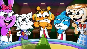 Орен Играет в Бутылочку с СУМАСШЕДШЕЙ ФАНАТКОЙ?! Анимация Спрунки из Суперсемейки