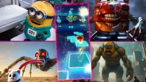 ШОКИРУЮЩИЙ МИНЬОН🆚 Монстр-поезд Молнии Маккуин🆚 Мутировавший скелет🆚 ШОКИРУЮЩАЯ ТРАНСФОРМАЦИЯ