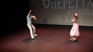 Кальман, дуэт Тони и Мабель из оперетты  Принцесса цирка #upskirt#оперетта#шоу#танец