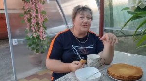 Мукбанг. Вкуснейшие блинчики со сметаной и домашнее молоко!