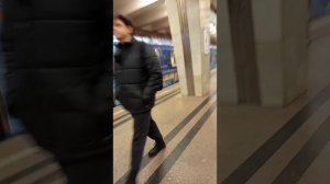 Метро Медведково. новогоднии поезд.🚉 2 февраля. 2025года.