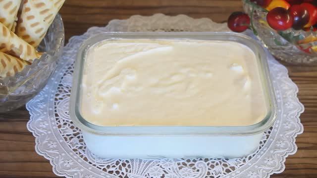Домашнее мороженое пломбир. Вкуснейшее мороженое на десерт.