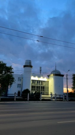 #Панорама Оренбурга - #Оренбургский #планетарий #ПРОГРЕСС / #оренбург #вечернийгород #прогулка
