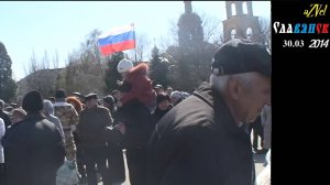 Славянск 30.03.2014 митинг.
