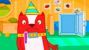 ТРИ КОТА - Домашнии котики - Игровой Мультик для детей