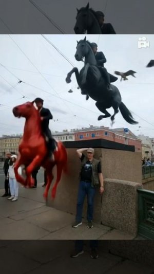 Чудеса на Аничковом мосту