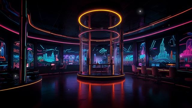 NEON DREAMS - Cyberbunk Sci-Fi Ambient Music