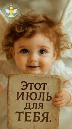 Тебя ожидают благословение в июле, поделись этим посланием 🙏❤️