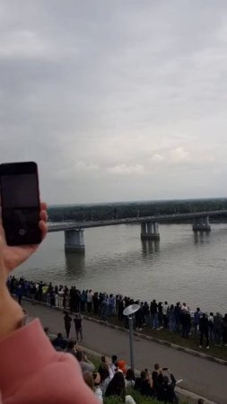 авиашоу на день города Барнаула в 2024 году
