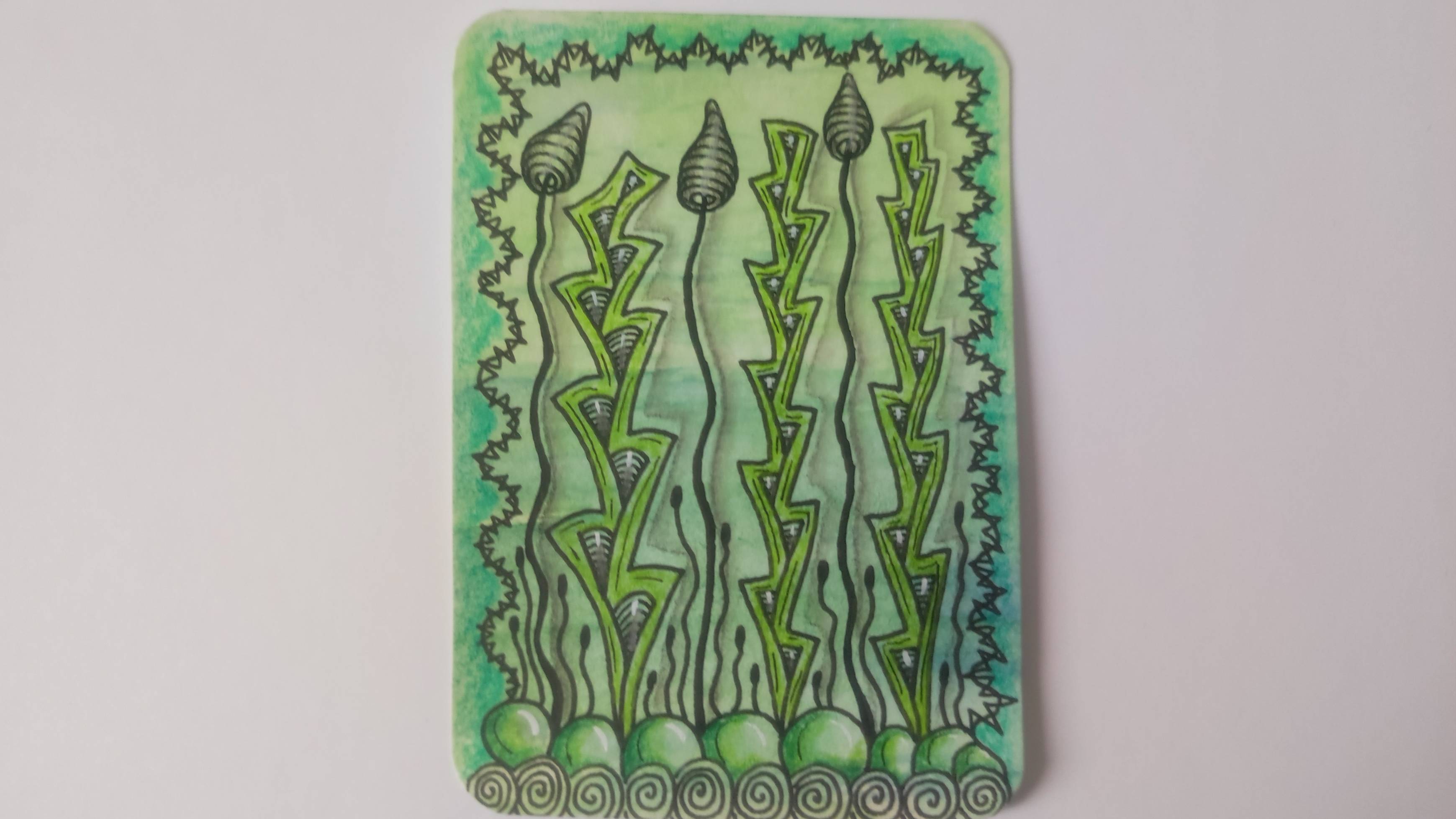 АТС Танцы танглов в акварели 7 смотреть онлайн