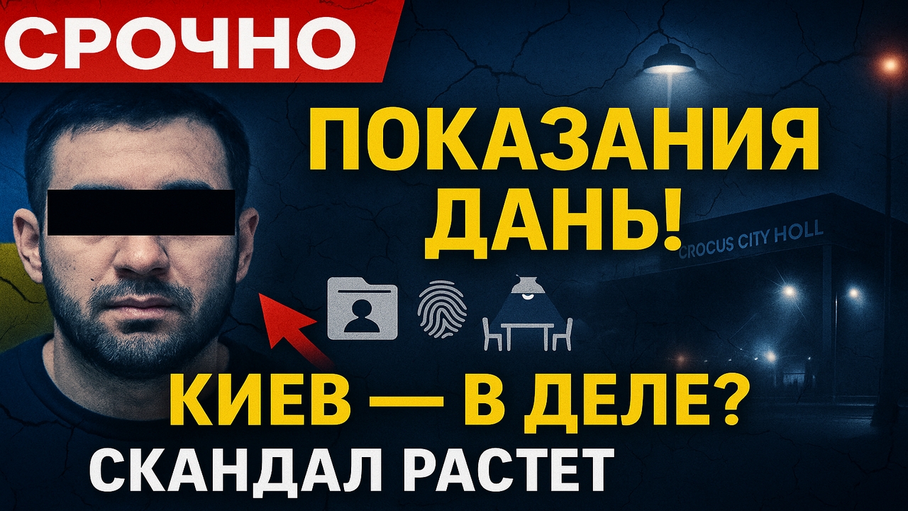 Срочно! Террористы дали новые показания: заказчиком атаки в Крокусе называют Киев