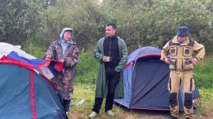 Церемония закрытия сплава по реке Лух